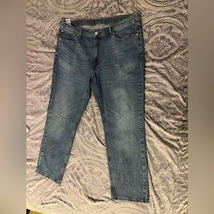 levi pants , lightly used , small rip